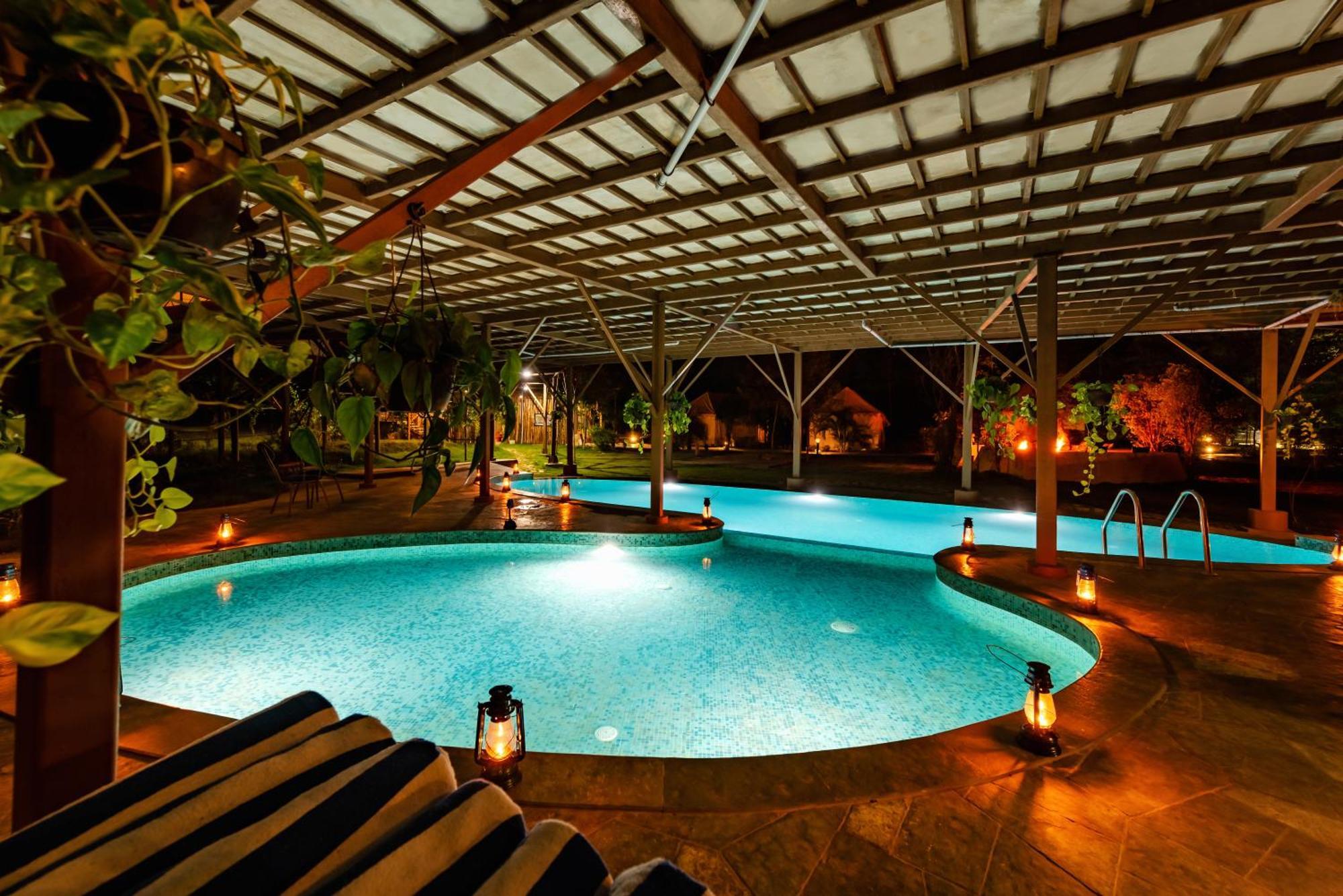 Tadoba Jungle Camp Hotel Mohurli Ngoại thất bức ảnh