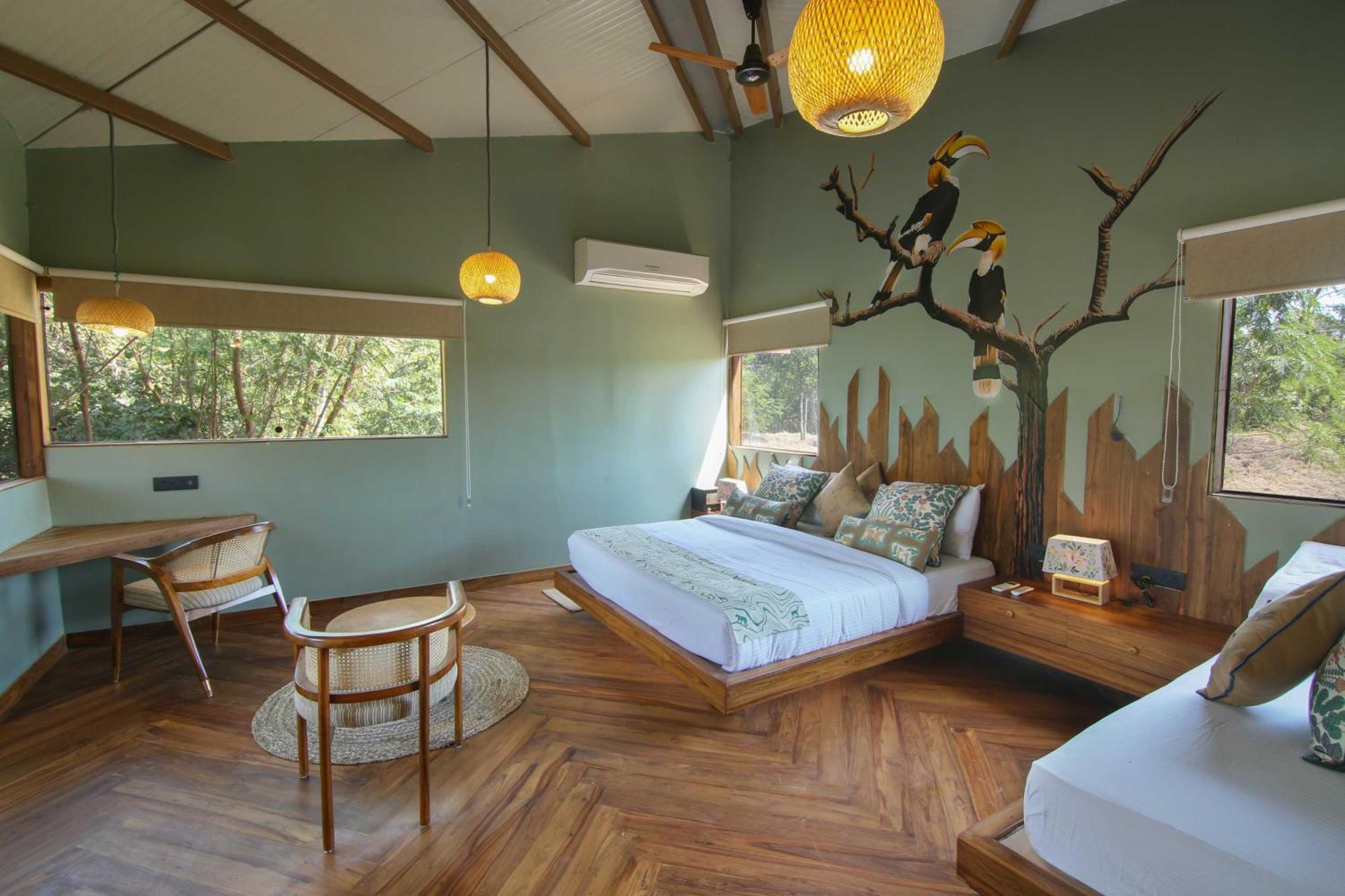 Tadoba Jungle Camp Hotel Mohurli Ngoại thất bức ảnh