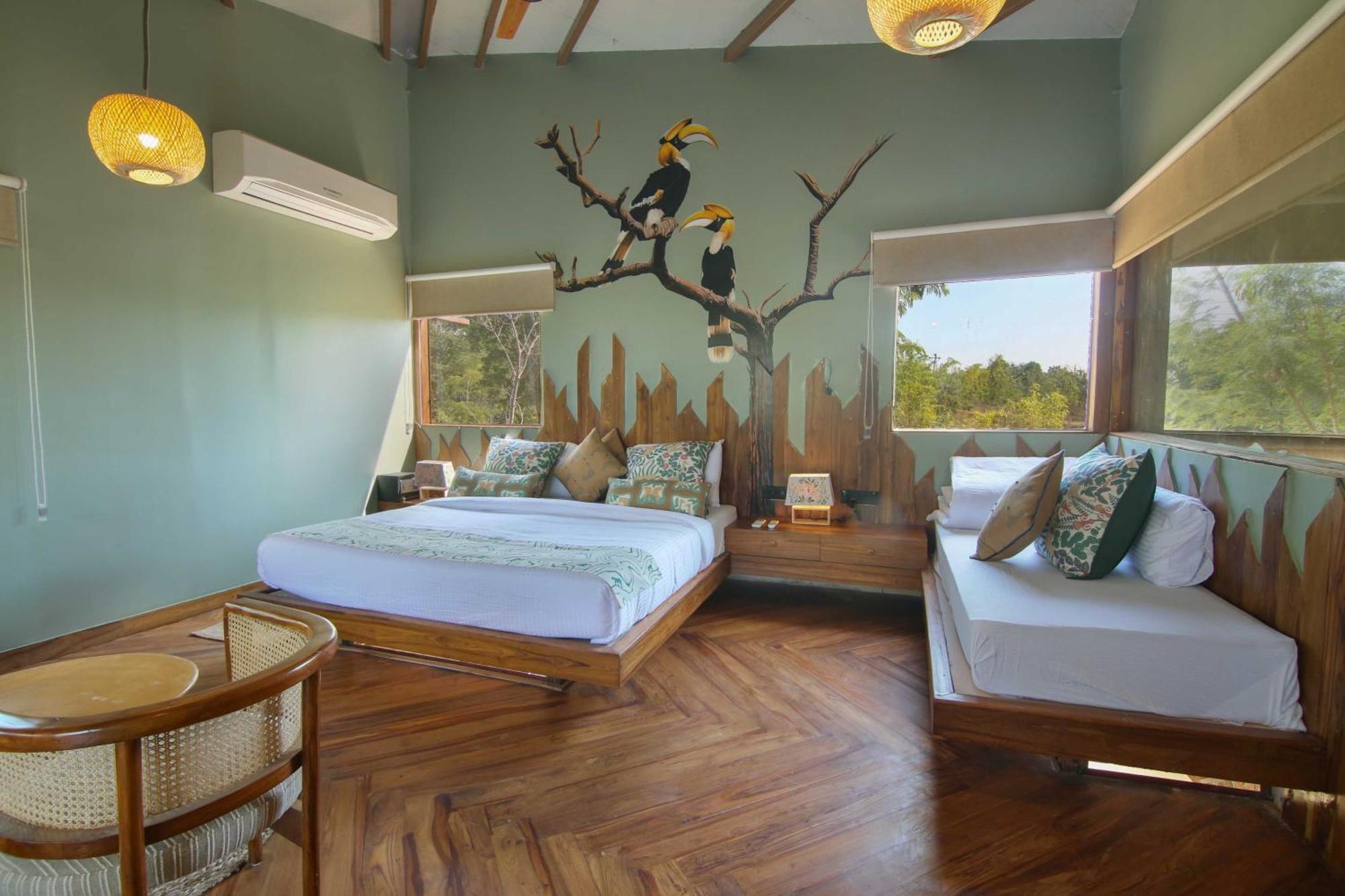 Tadoba Jungle Camp Hotel Mohurli Ngoại thất bức ảnh